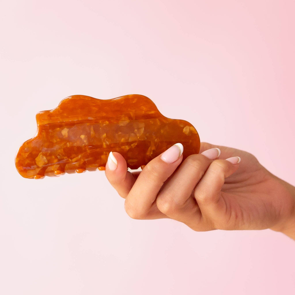 Sunshine Studios Wavy Hair Claw | Brown Sugar