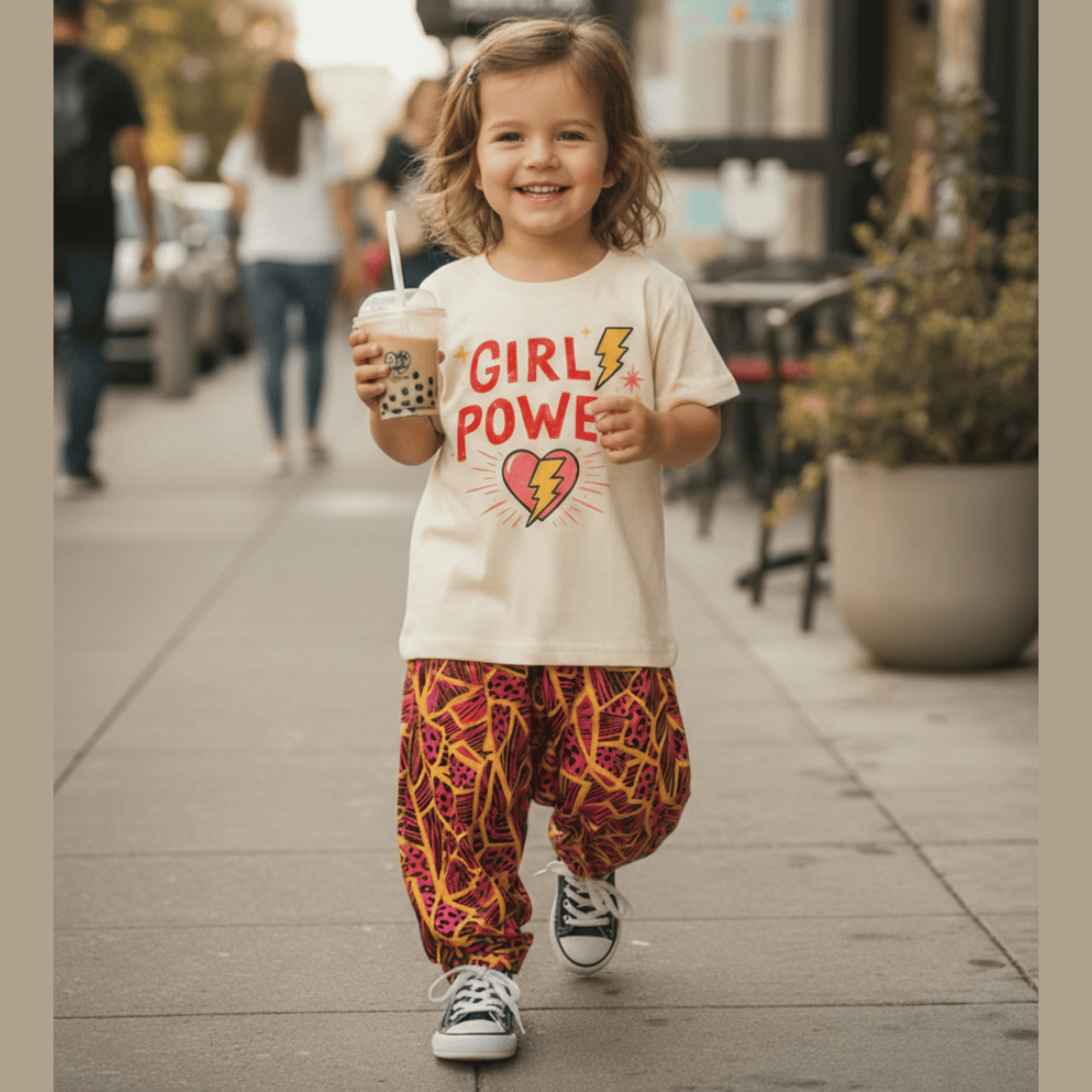 Best Day Ever Kids - Girl Power Graphic Tee