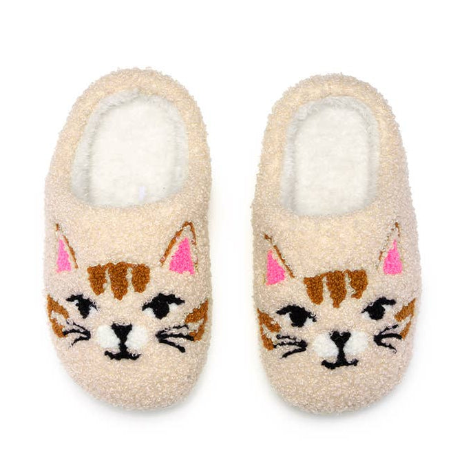 Living Royal Slippers - Kitty Cat Faces