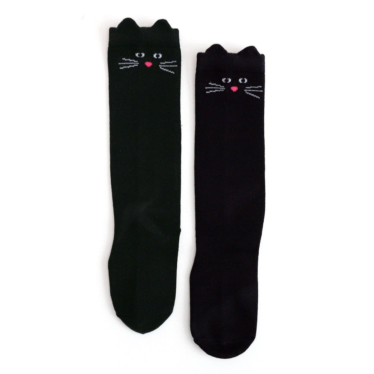 Little Stocking Co. Knee High Socks - Black Cat