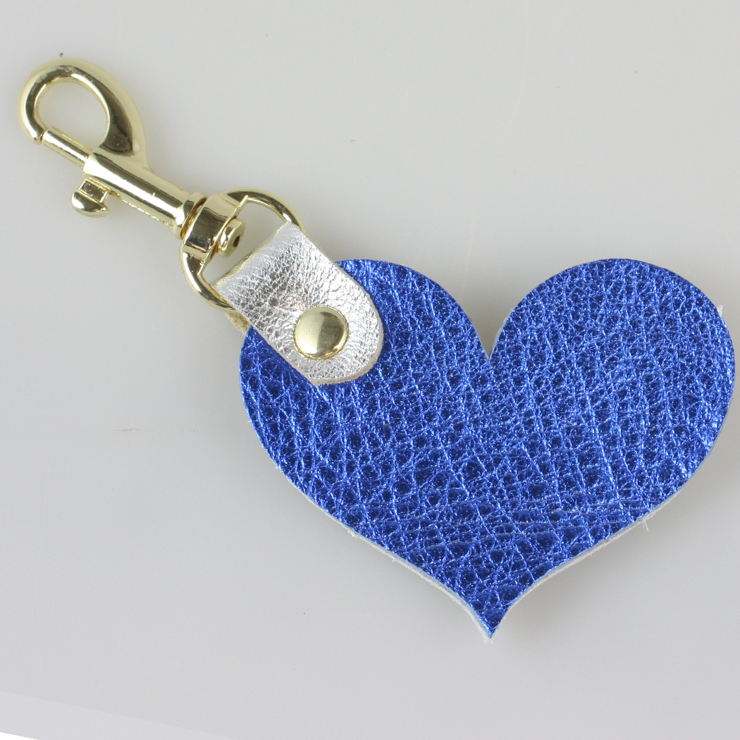 Zina Kao - Metallic Leather Keychains