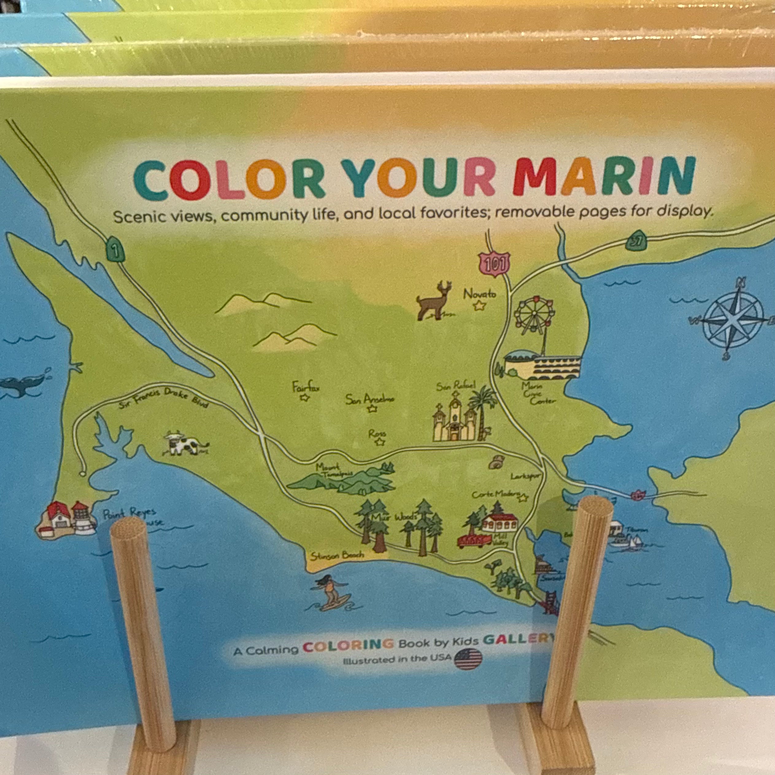 Color Your Marin Coloring Book