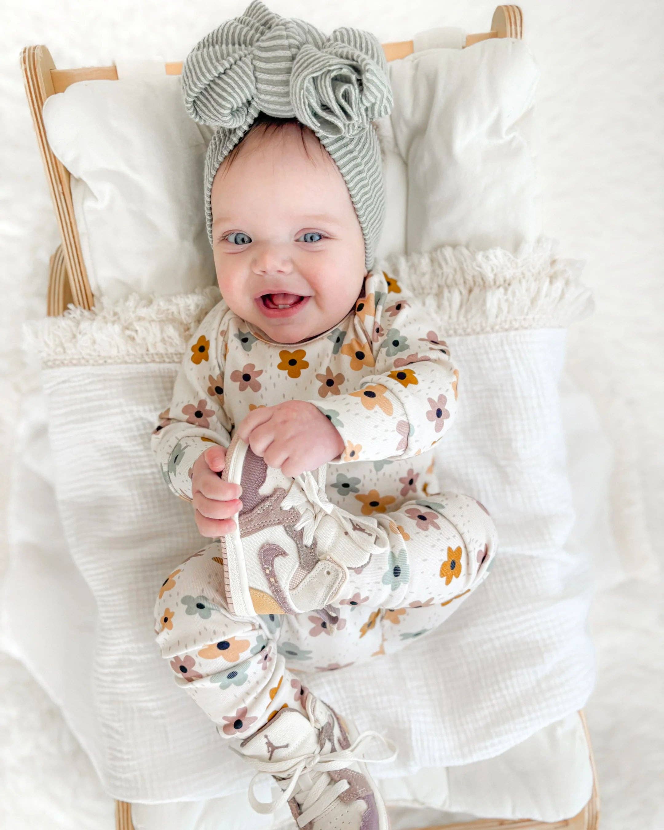 Lucky Panda Kids Lounge Set - Floral