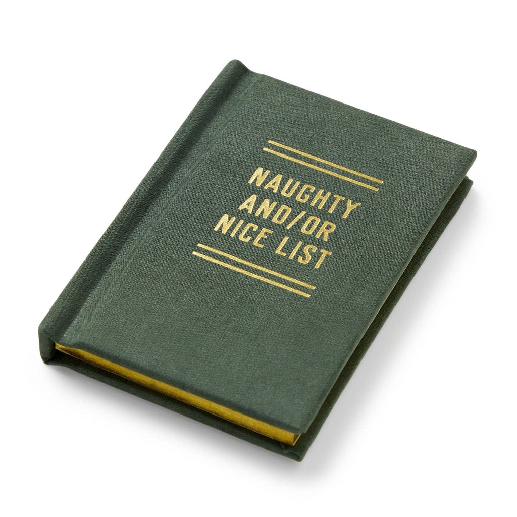 Chronicle Books - Brass Monkey Naughty and/or Nice Tiny Diary
