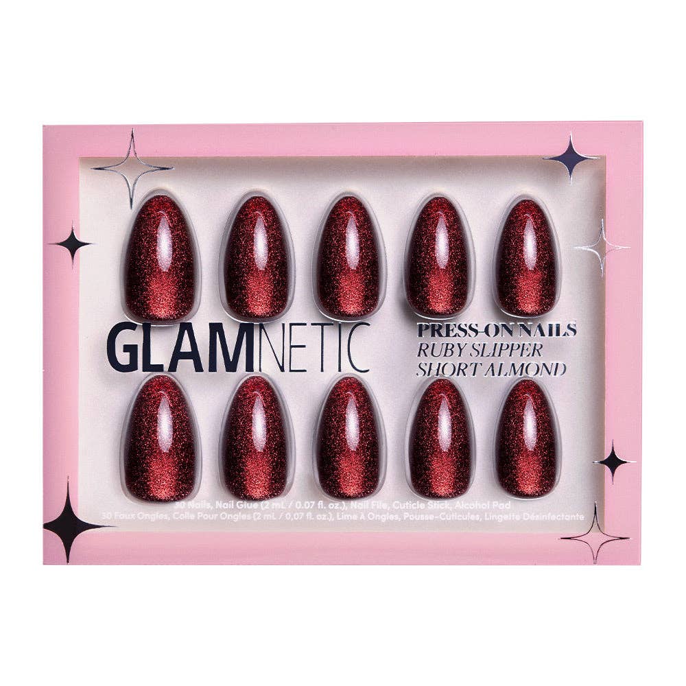 Glamnetic Press On Nails - Ruby Slipper