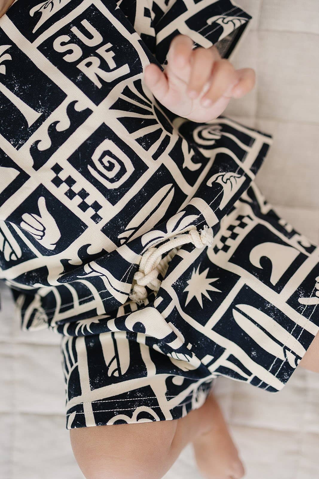 Lucky Panda Kids Shorts Set - Coastal Club