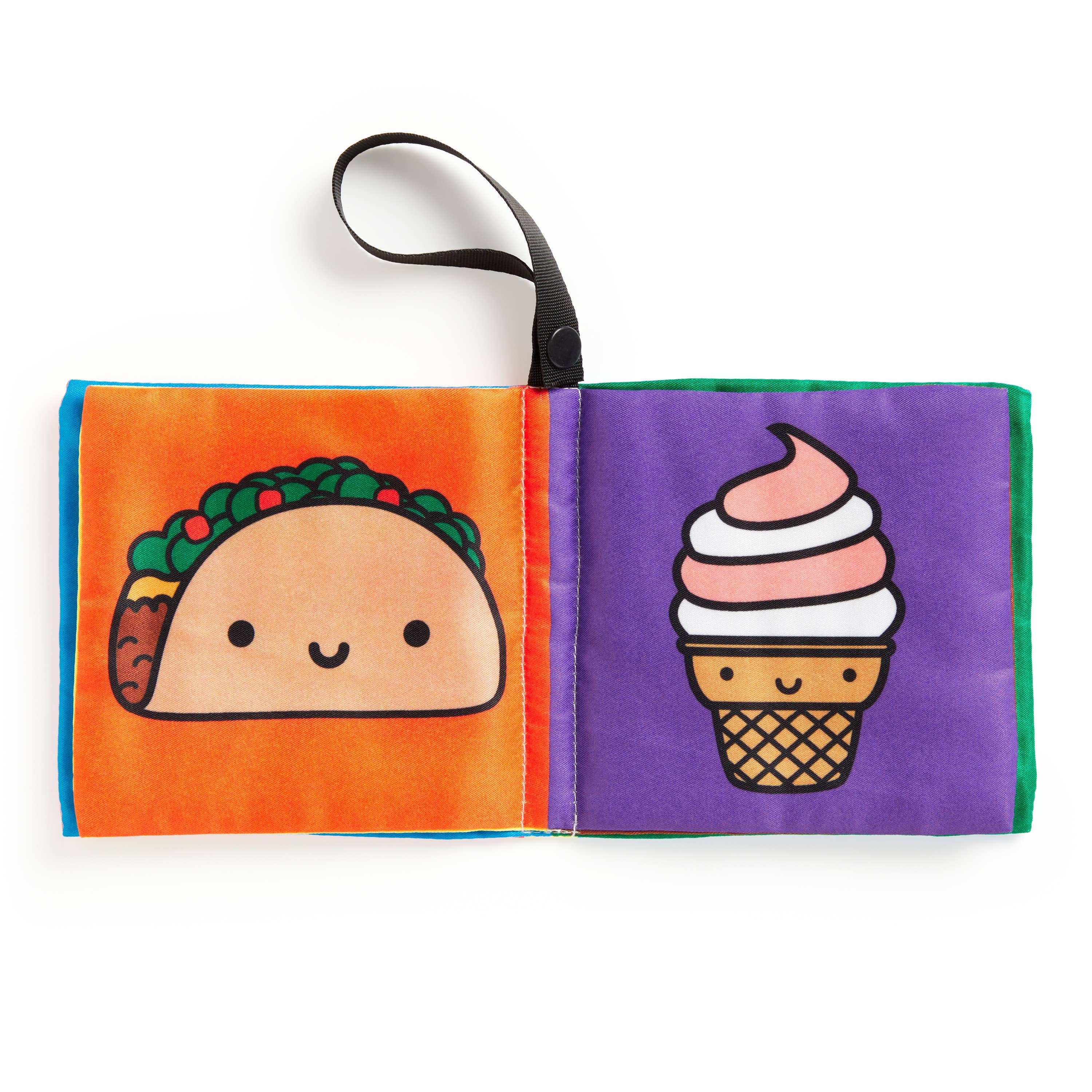 Chronicle Books - Foodie Baby Crinkle Fabric Stroller Book