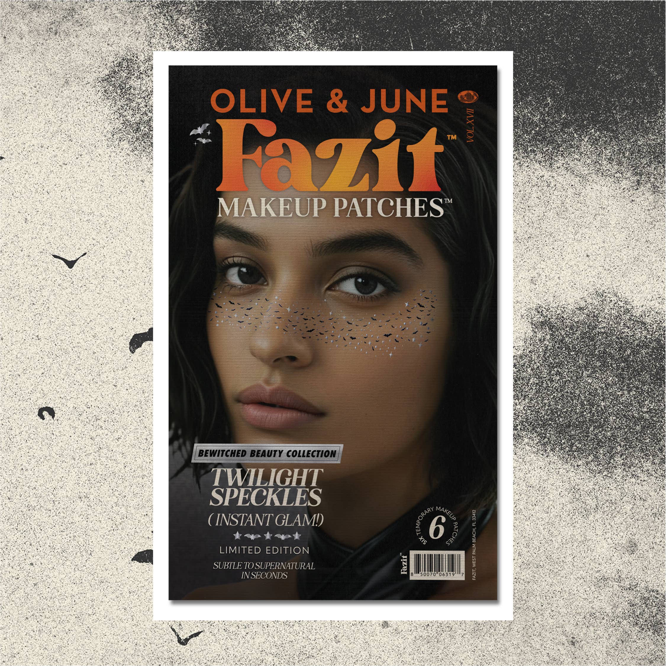 Fazit - Twilight Bat Glitter Freckles Makeup Patches