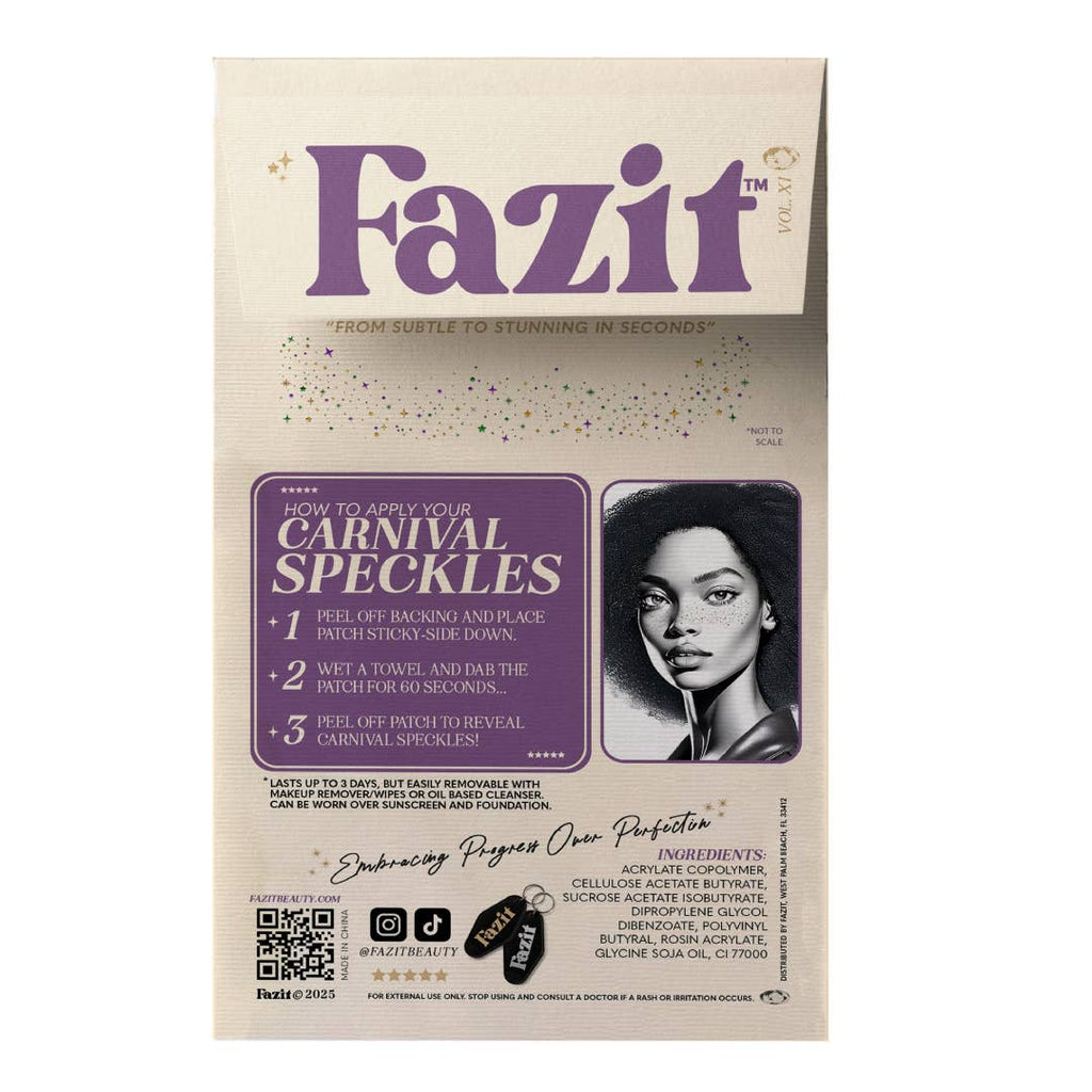 Fazit - Carnival Speckles Makeup Patches