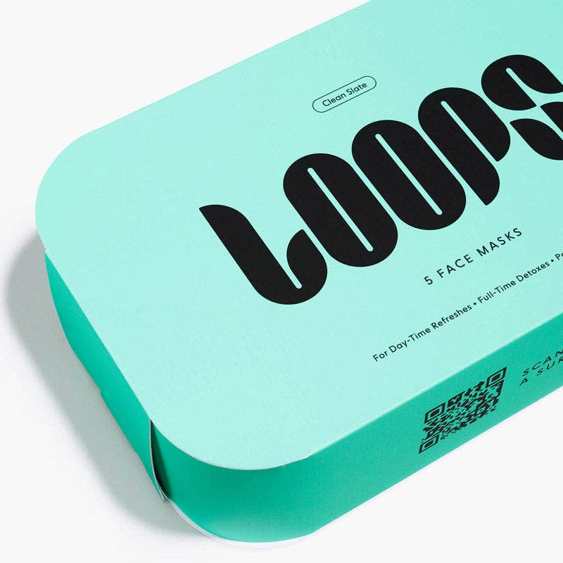 LOOPS Face Mask - Clean Slate