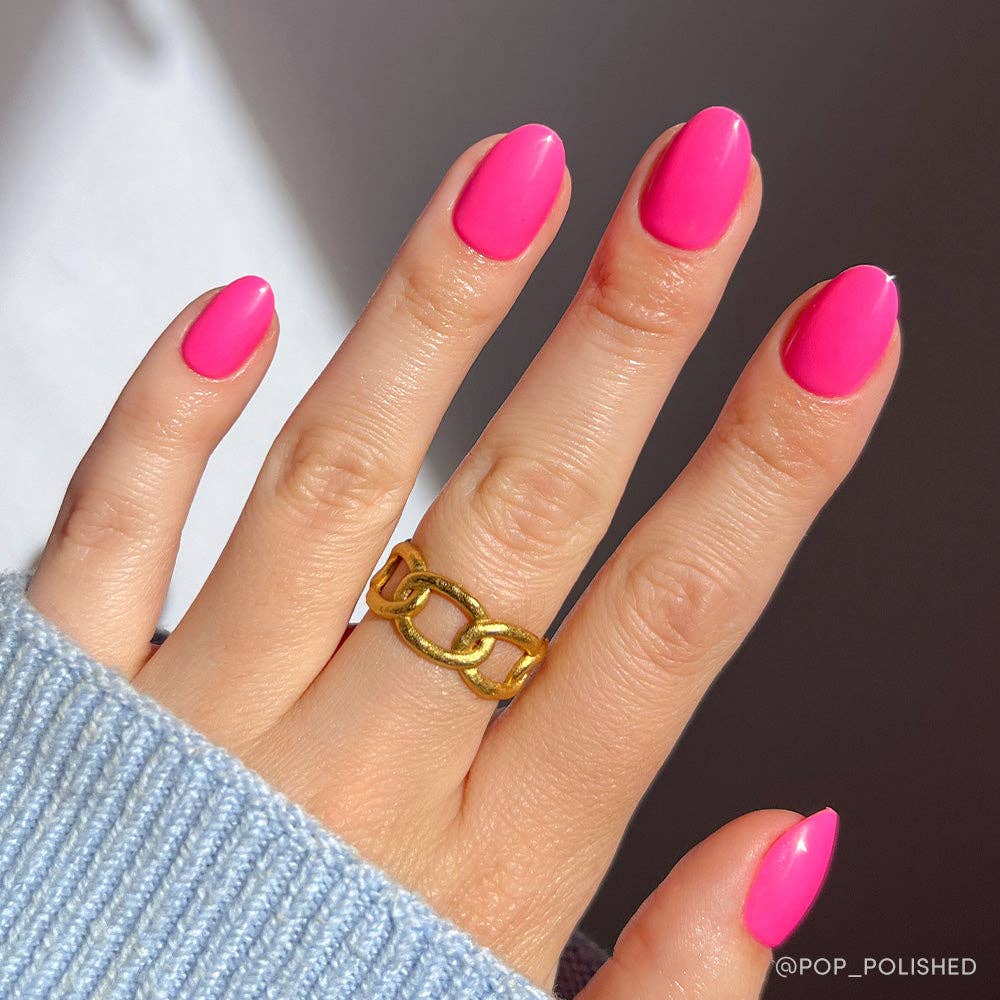 Glamnetic Press On Nails - Hot Pink