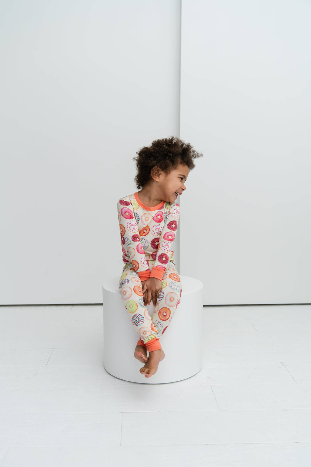 Hugga Babies Bamboo Two-Piece Set - Donut Mind If I Do