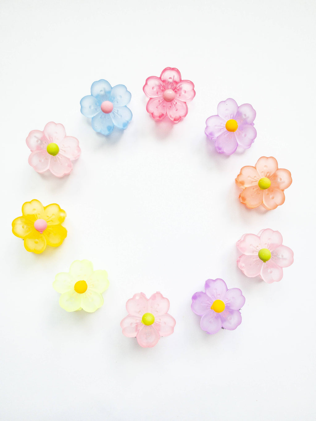 Eggy Cakes - Sakura Flower Small Hair Claws
