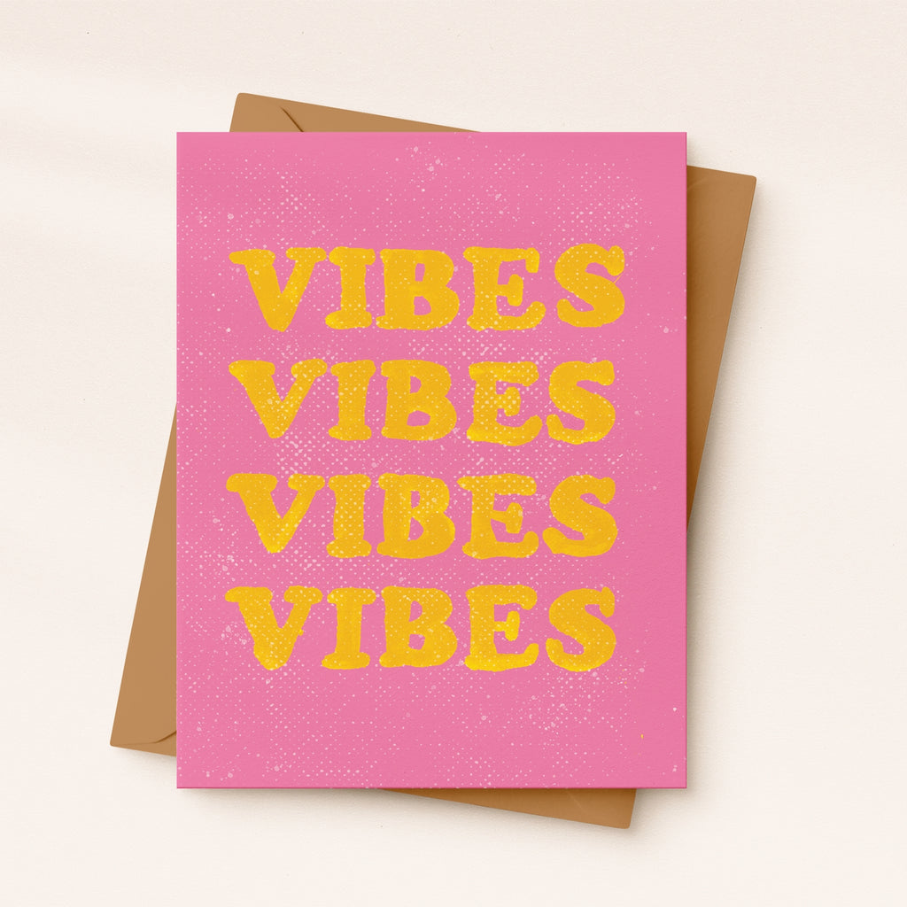 Daydream Prints Greeting Card - Vibes
