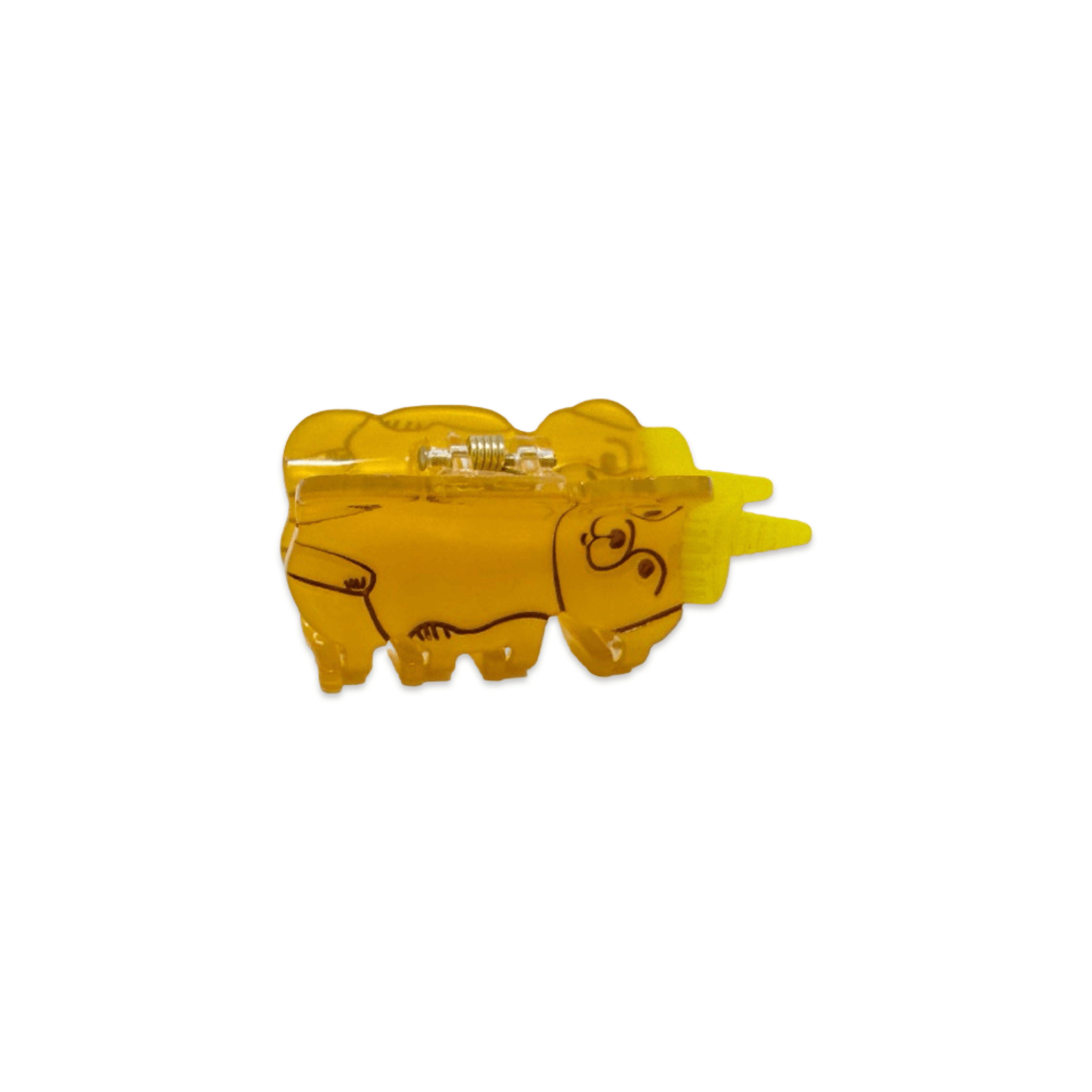 Jenny Lemons Hair Claw Clip - Mini Honey Bear