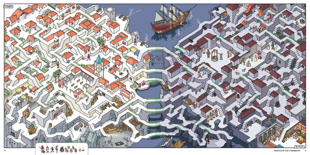 Chronicle Books - Disney Parks Mazes