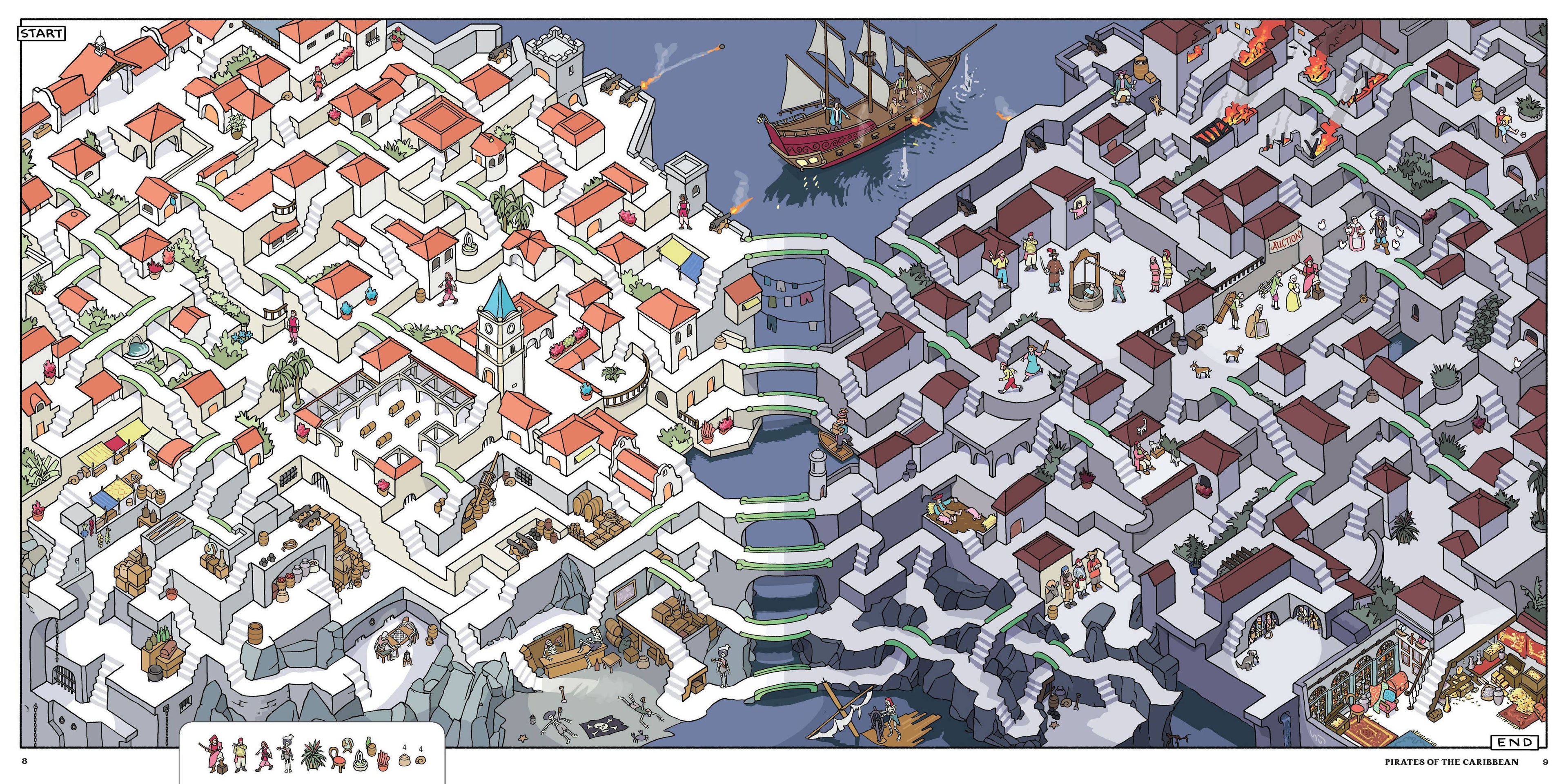 Chronicle Books - Disney Parks Mazes