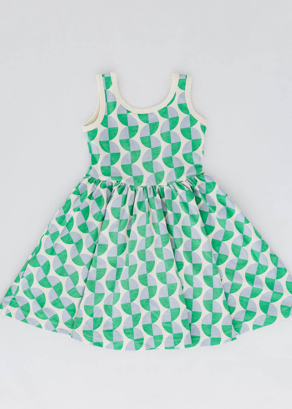 Good Apples Kids Sleeveless Twirl Dress - Retro Twirl