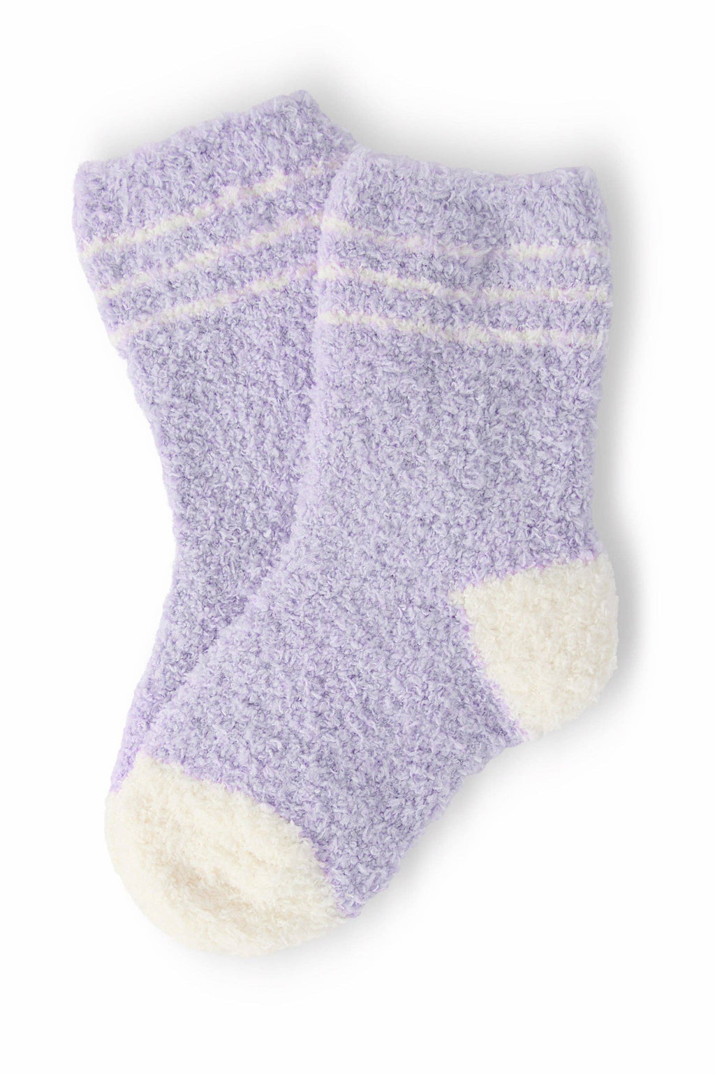 Mila & Rose - Lavender/Coconut Sporty Cozy Socks