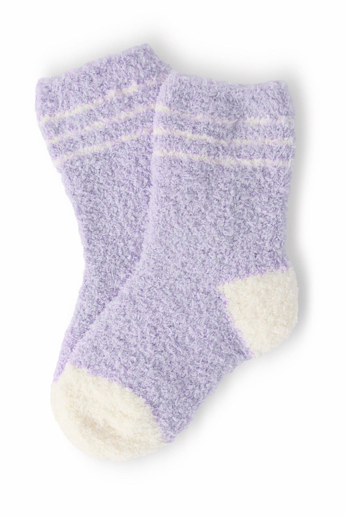 Mila & Rose - Lavender/Coconut Sporty Cozy Socks
