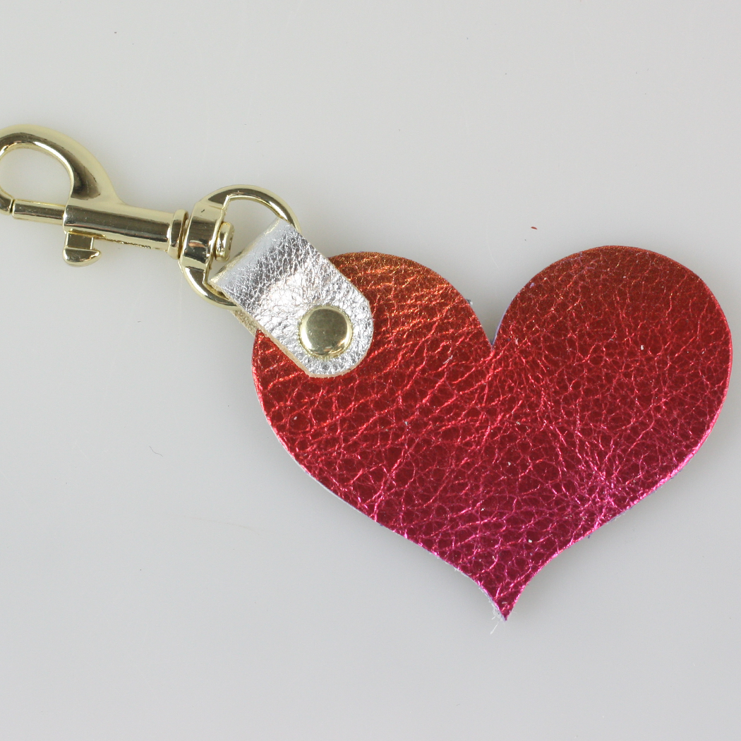 Zina Kao - Metallic Leather Keychains