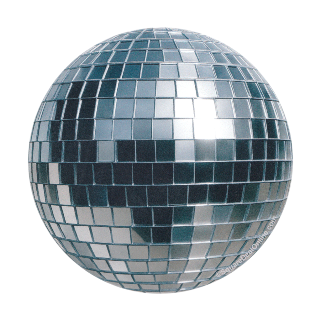 Square Deal Sticker - Disco Ball