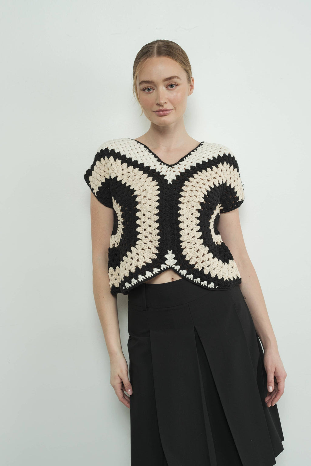 Women's Handmade Crochet Sweater Top