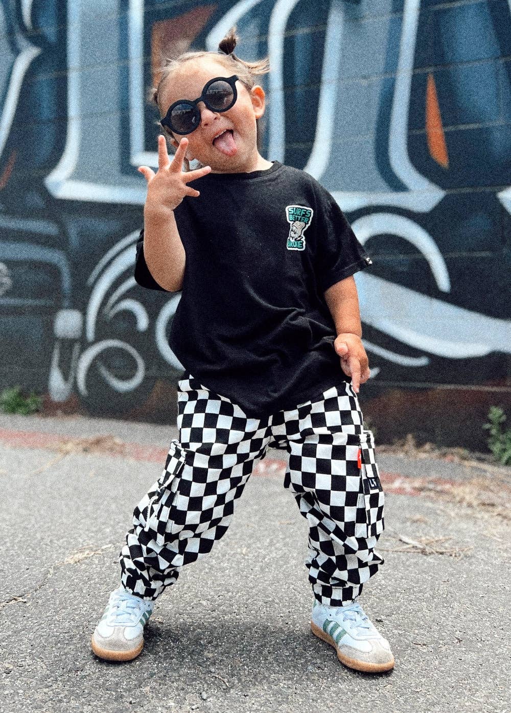 Little Trouble - Classic Checker Cargos (Final Sale)