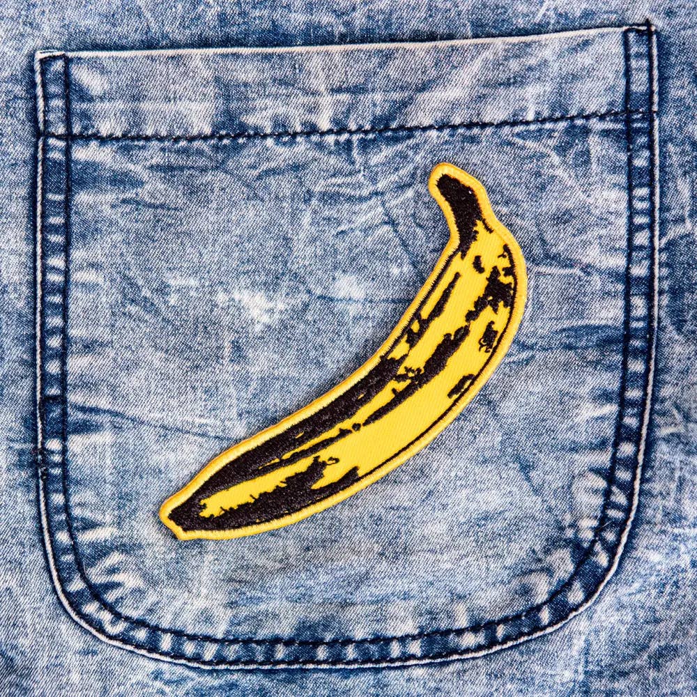 Twill Iron-On Patch - Banana