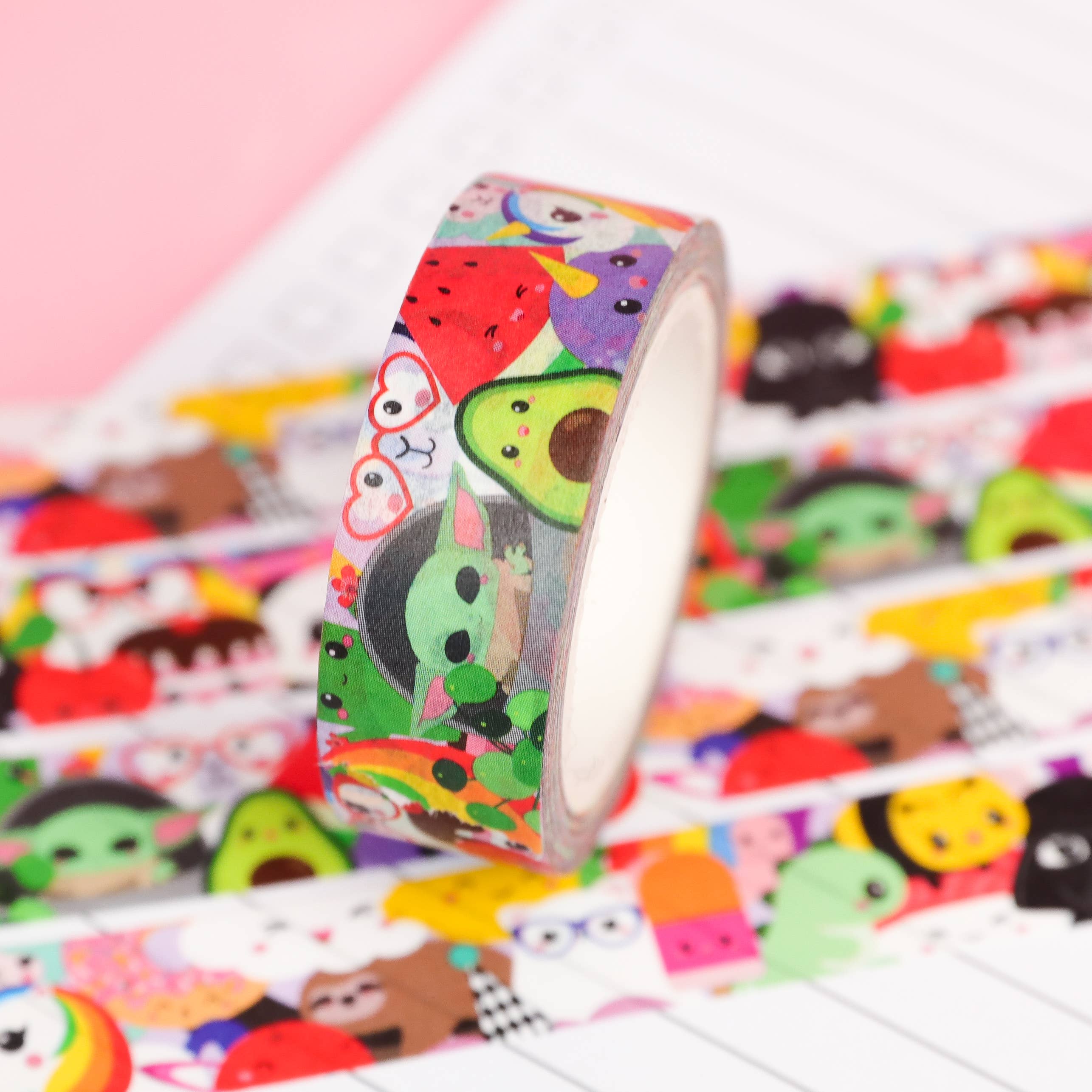 Studio Inktvis - Washi Tape Kawaii Unicorn, Yoda, etc.