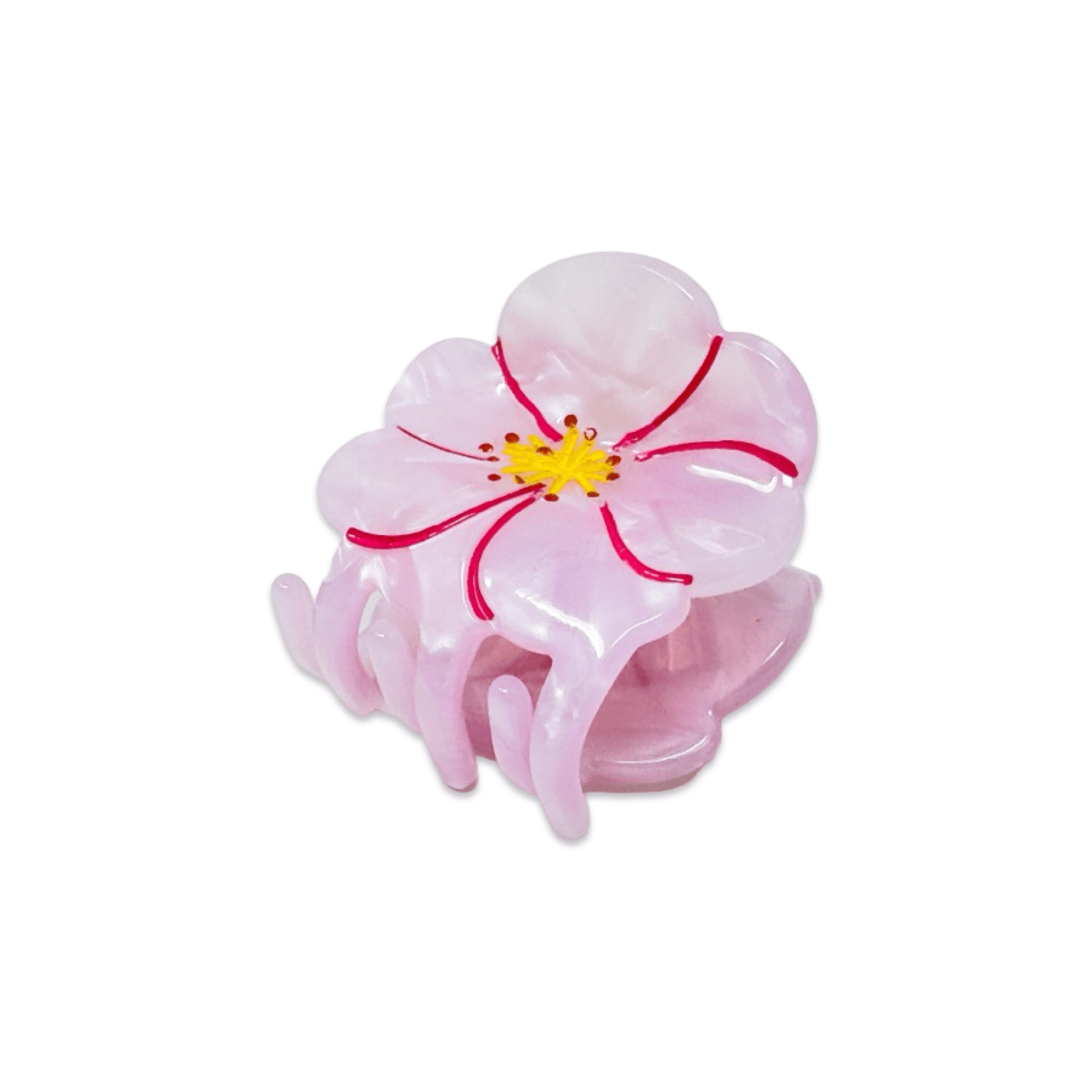 Jenny Lemons Hair Claw Clip - Mini Cherry Blossom