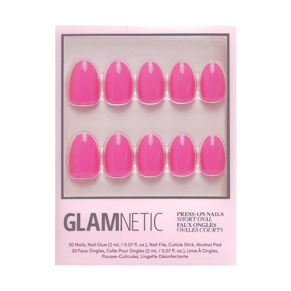 Glamnetic Press On Nails - Hot Pink