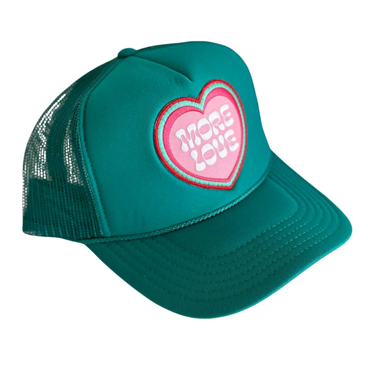 Local Beach Trucker Hat - More Love (Jade)