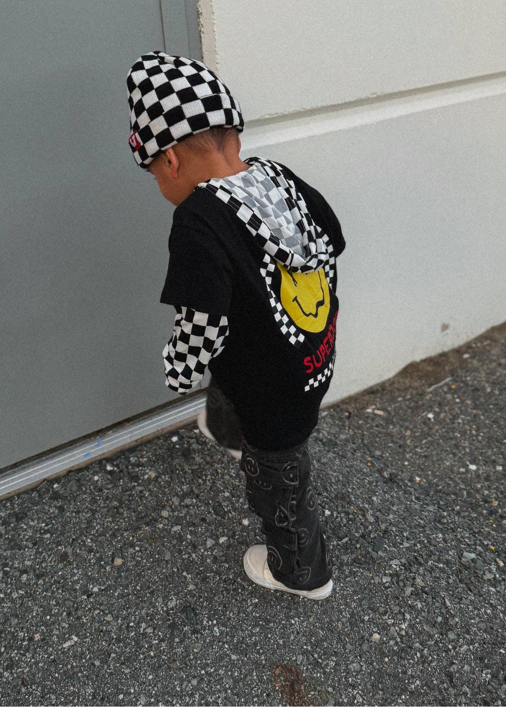 Little Trouble - Checkered Beanie