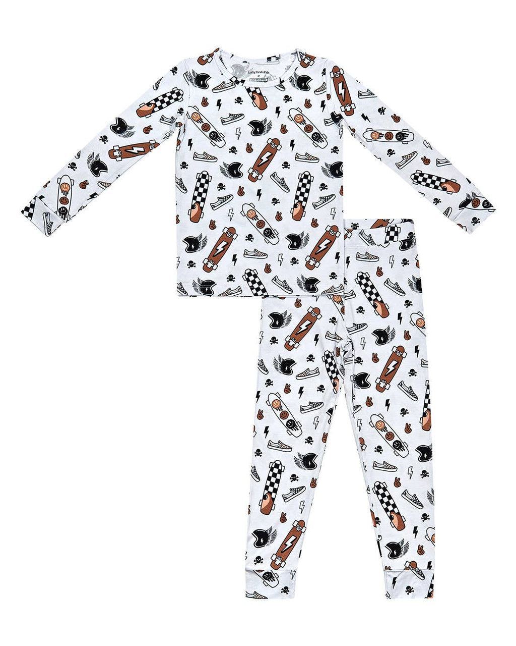 Lucky Panda Kids Bamboo Two Piece Set - Sk8er
