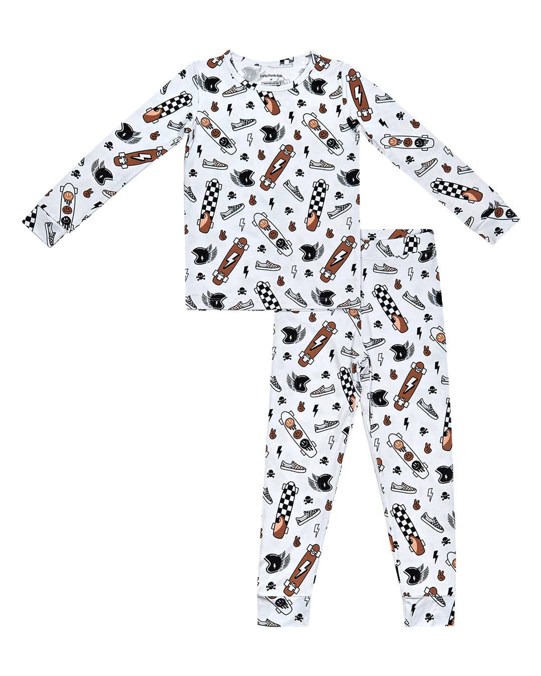 Lucky Panda Kids Bamboo Two Piece Set - Sk8er