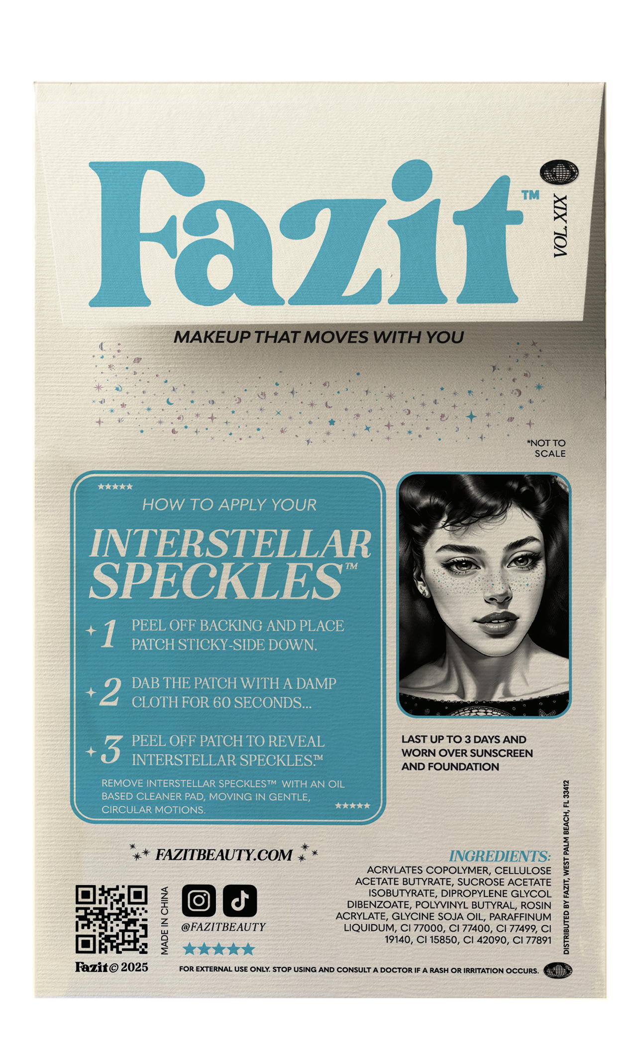 Fazit - Interstellar Speckles Makeup Patches
