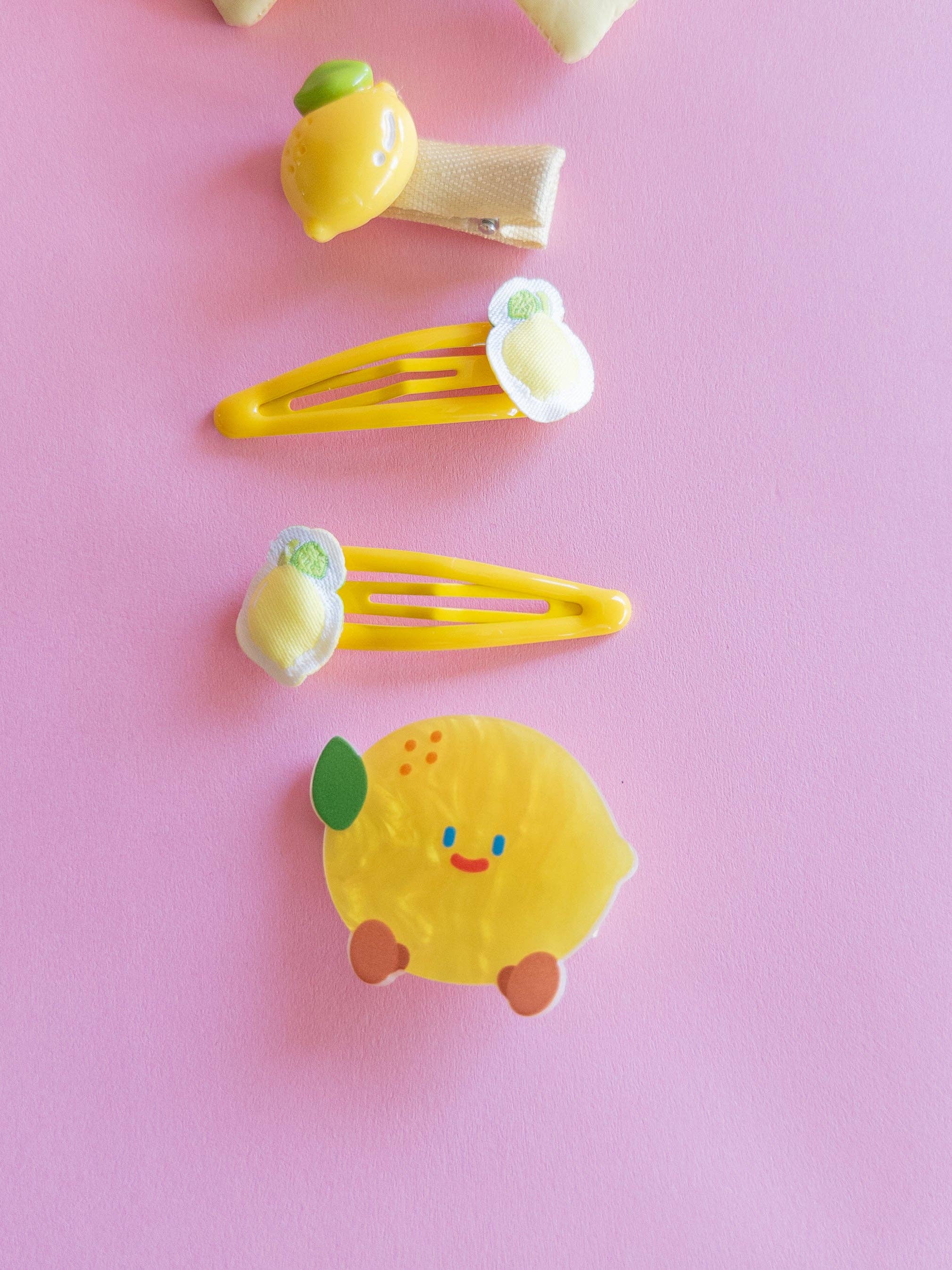 Eggy Cakes - Lemon Puffy Bow Set