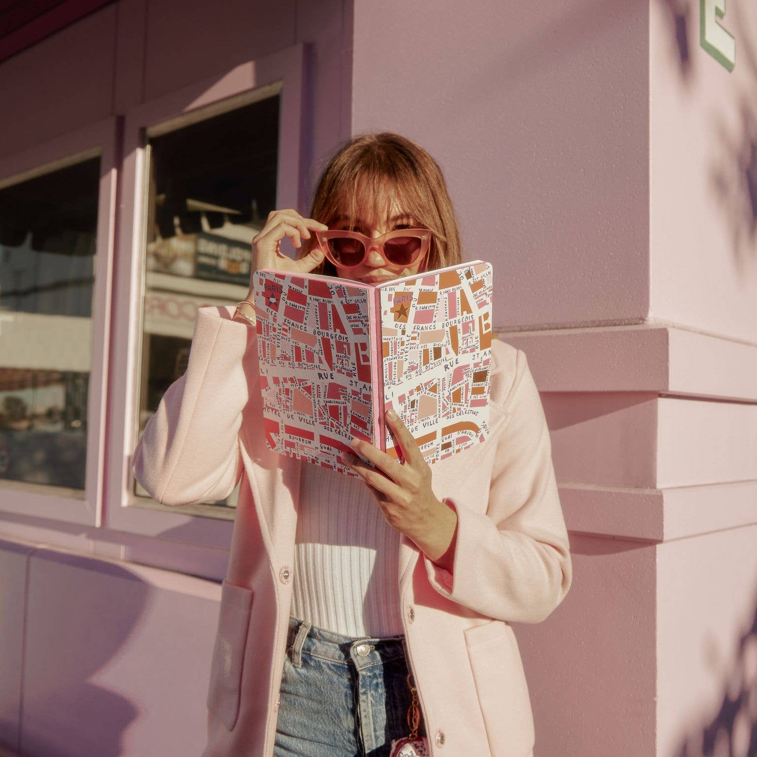 Studio Oh! - Rues de Paris Medium Coptic-Bound Journal