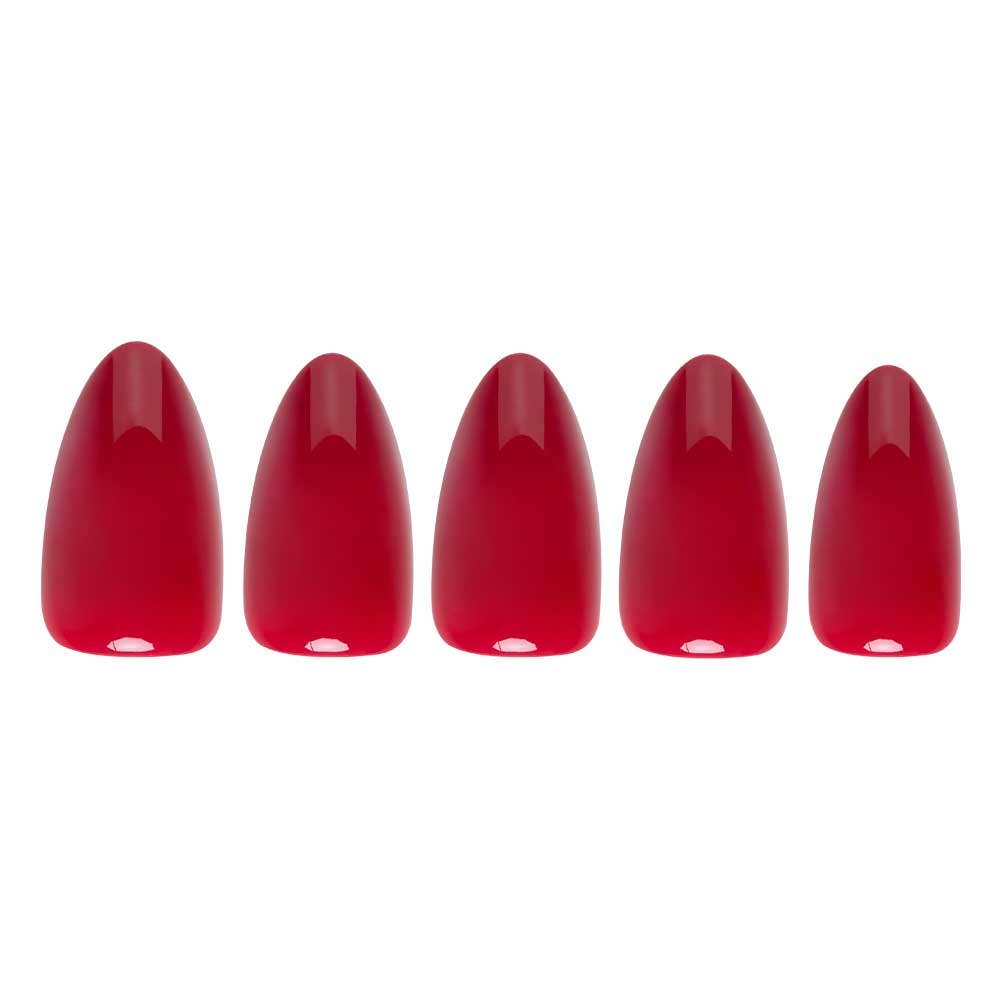 Glamnetic Press On Nails - Classic Red