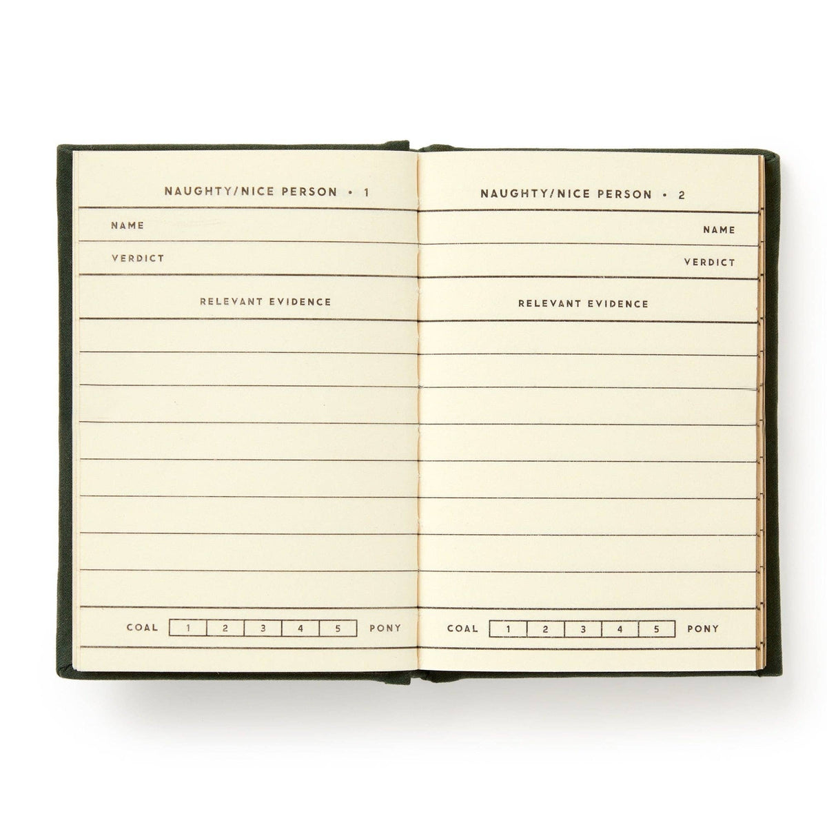 Chronicle Books - Brass Monkey Naughty and/or Nice Tiny Diary