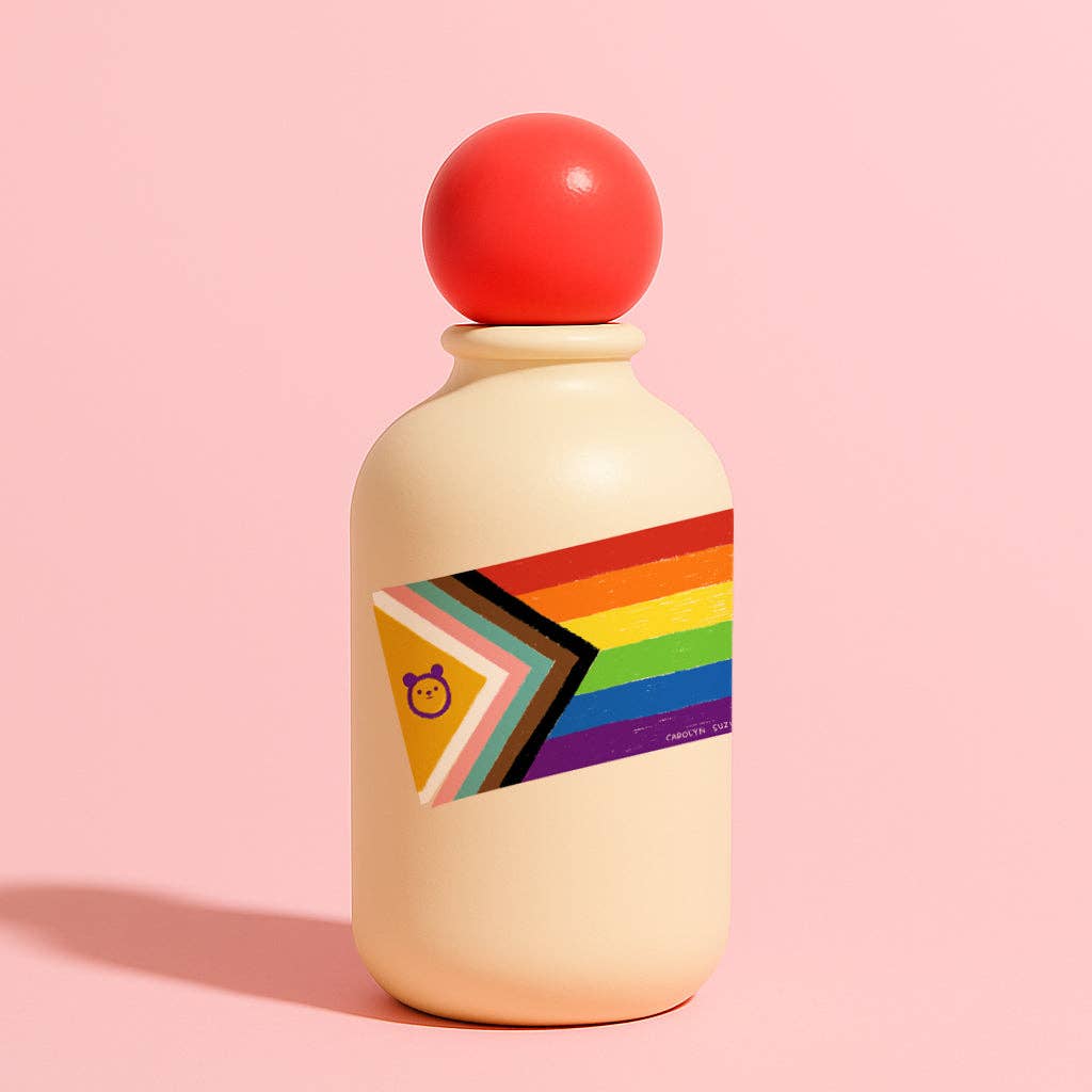 Carolyn Suzuki Sticker - Rainbow Flag Pride