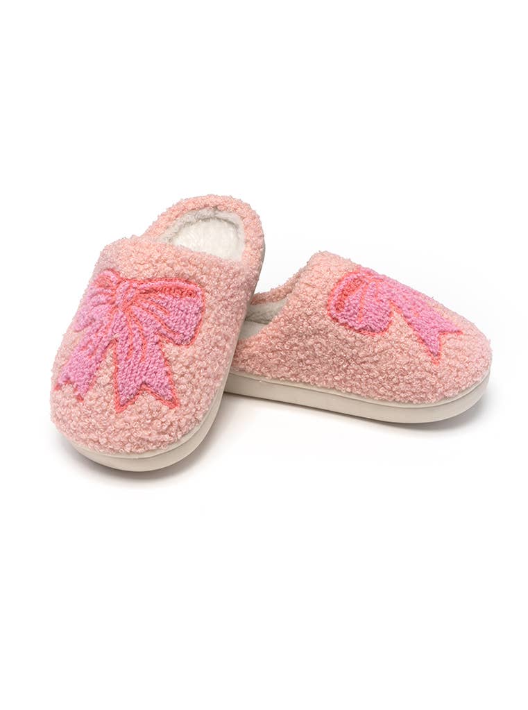 Living Royal Slippers - Pretty Bows - Pink