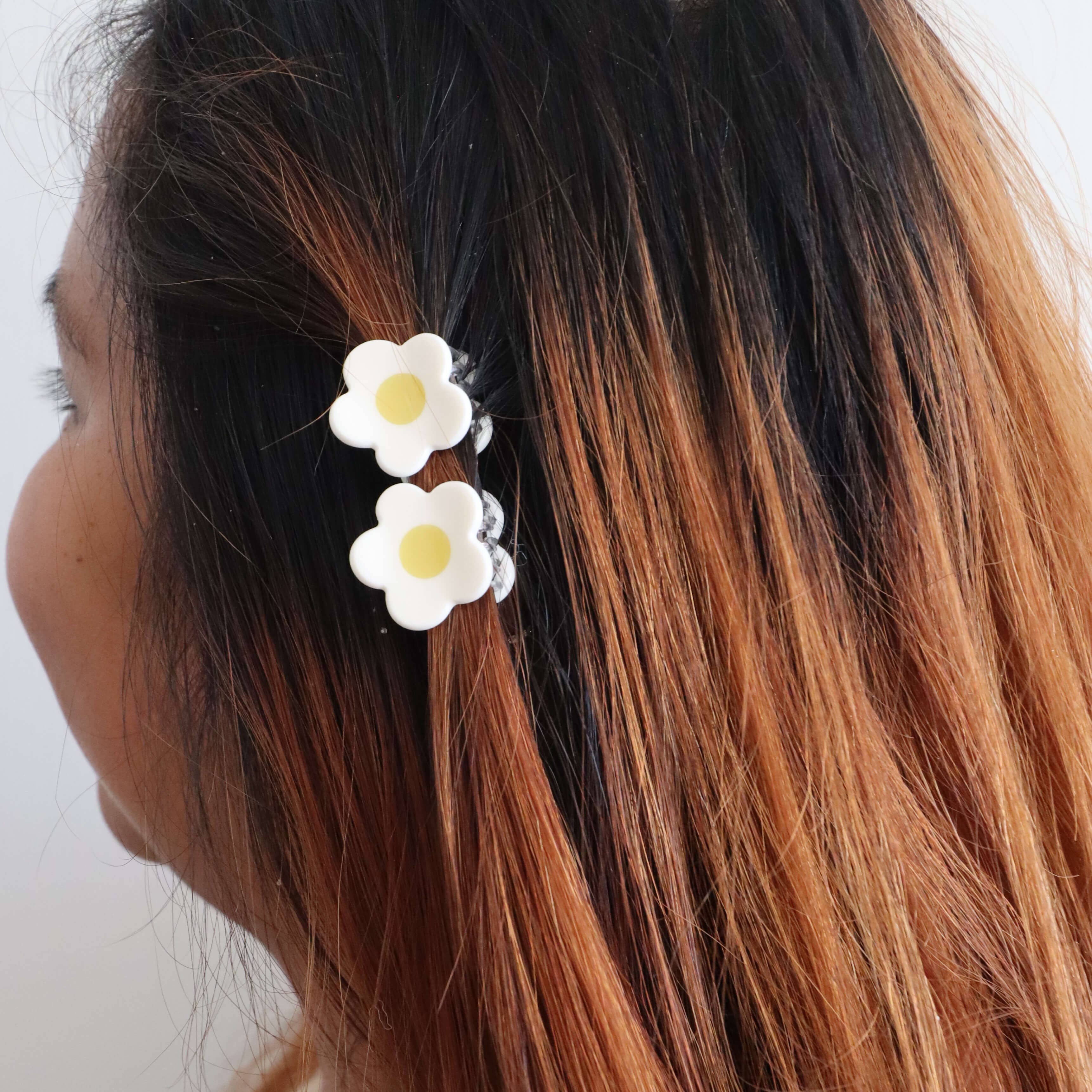 Jenny Lemons Hair Claw Clip Set - Micro Fruit and Flowers