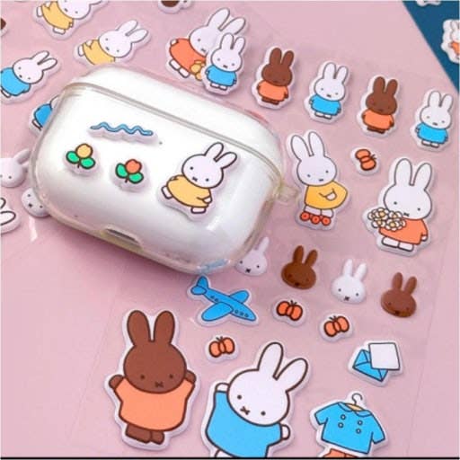 K-Wonderland - Miffy Soft Cushion Sticker Pack
