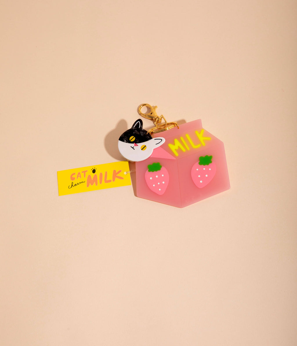 Carolyn Suzuki Charm - Cat Milk