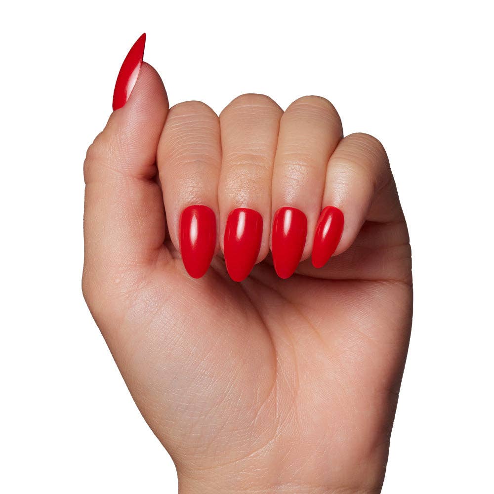 Glamnetic Press On Nails - Fiery Red