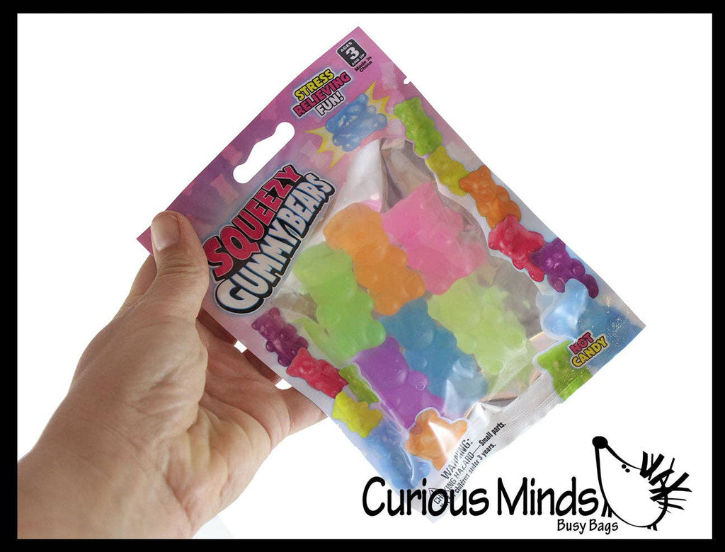 Squishy Mini Gummy Bears