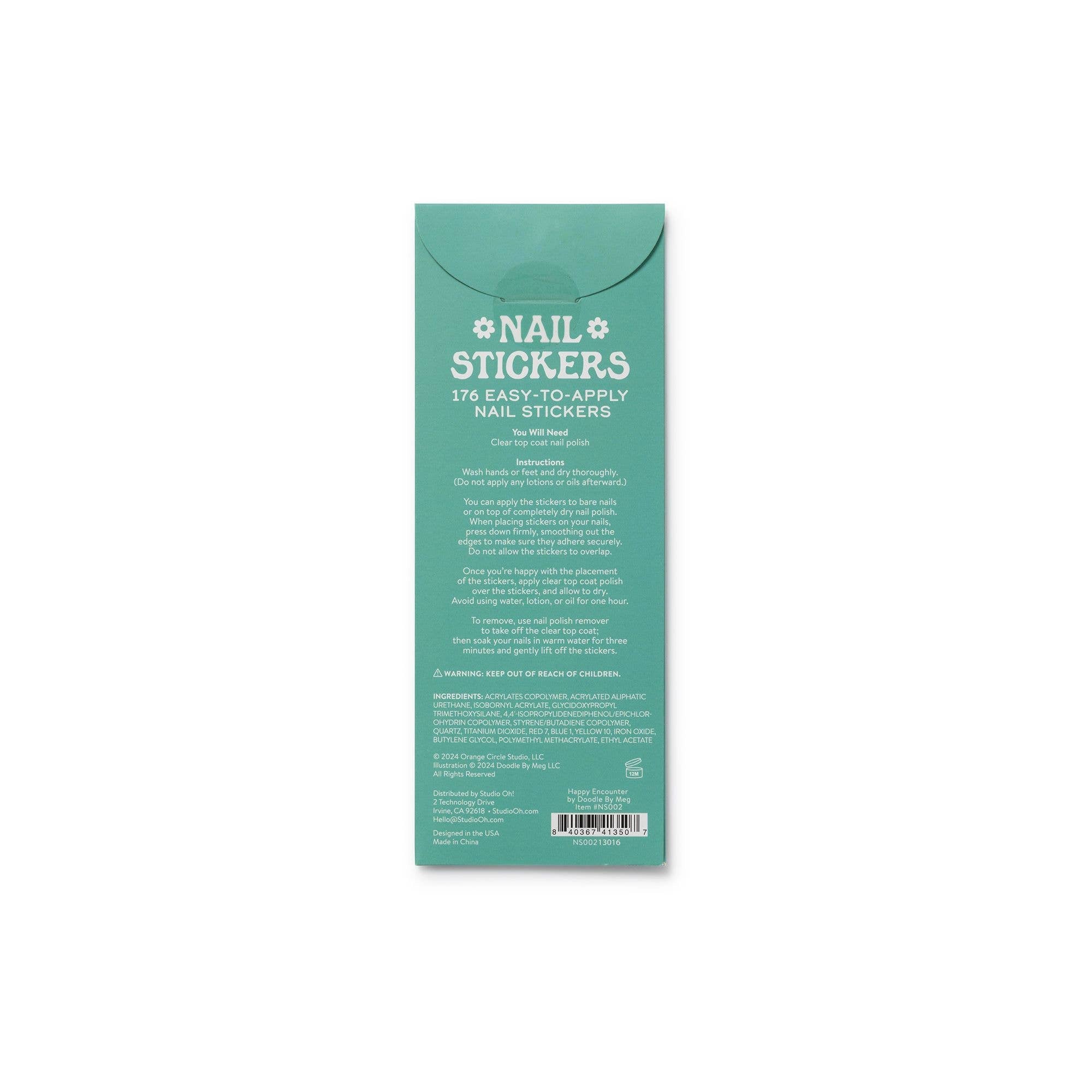 Studio Oh! - Happy Encounter Nail Stickers