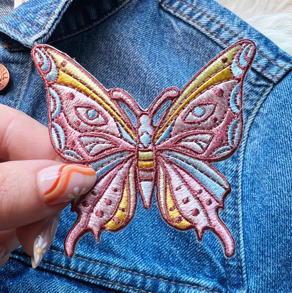 Wildflower + Co. Patch - Mystical Butterfly w/ Evil Eye